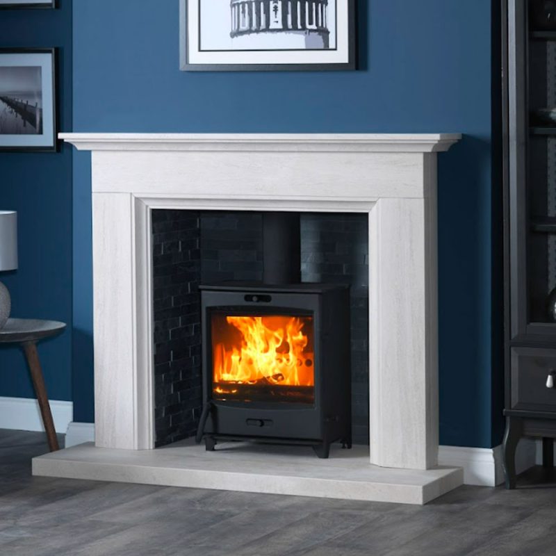 Fireline 5kW Wide Multi Fuel Stoves Stonewoods