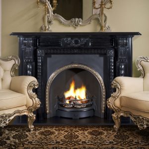 The Brunel Mantel in Black Marble