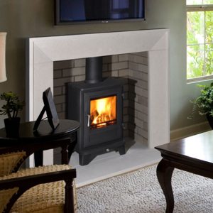 The Metro Mantel in Rosal Limestone.