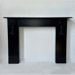 Edwardian Corbel Mantel in Welsh Black Slate