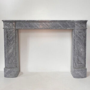 Regency Mantel in Bardiglio Marble