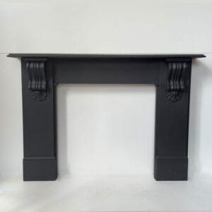 Victorian Corbel Mantel in Welsh Black Slate