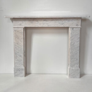 Original Victorian Mantel in Carrara Marble