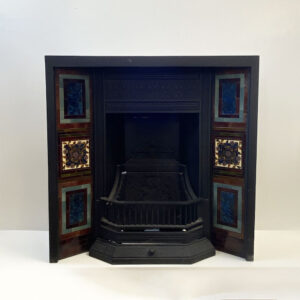 Original Cast Iron Insert with Original Tiled Panels